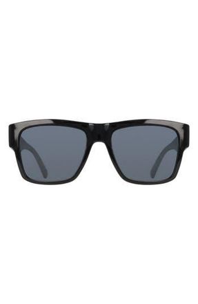 Dragon 56mm Square Sunglasses in Black /Matte Black at Nordstrom Rack