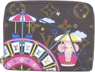 Louis Vuitton Brown Coated Canvas Coin Purse/Coin Case (Pre-Owned)