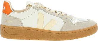 Veja White V82 Leather Sneakers
