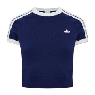 adidas Camiseta de punto - Tops - Mujer - Azul - 2XS