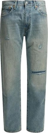 Levi's 555 Relaxed Straight Jeans - Heren - Regular Fit Jeans - Blauw - W32 L32 - Katoen - Jeans