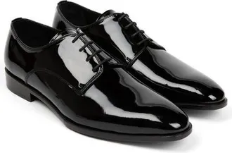 Anthony Veer Prestige Tuxedo Derby in Black at Nordstrom, Size 10.5