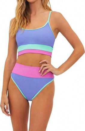 Beach Riot Eva Bikini Top In High Tide