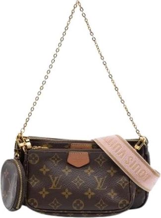 Louis Vuitton Pre-owned Multi-Pochette Accessoires - Dames - Vintage Schoudertas - Bruin - ONE Size - Vintage