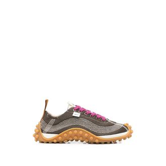 Ami Mesh Panelled Sneakers