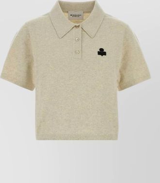 Isabel Marant polo knit top