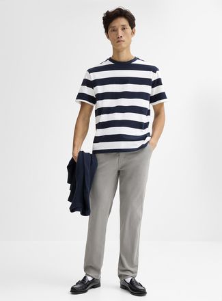 Lindbergh Mens Micro-pattern chinos Regular fit