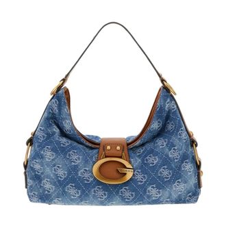 Guess Borsa a spalla Camden - - Bags - Donna - Blu - ONE SIZE