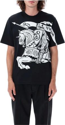 Burberry Hombre, Camisetas, Negro, Talla: M