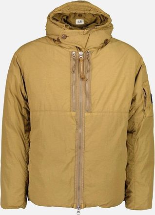 C.P. Company Mens Flatt Nylon 2 in 1 Lens Jacket - Yellow - Size: 40/Regular