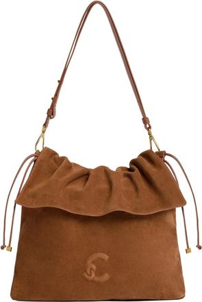 Coccinelle Lidia Schoudertas - Dames - Tassen - Bruin - Maat: ONE Size Leer