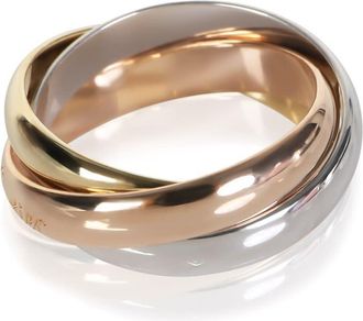 Cartier Pre-Owned Cartier 3-Tone Gold Le Must de Cartier Trinity Ring