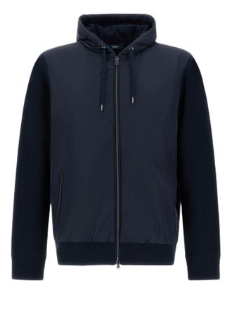 Herno Cotton And Nylon Jacket With Functional Design