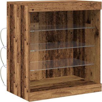 vidaXL Sideboard Old wood 60.5 x 37 x 67 cm Engineered Wood Vidaxl