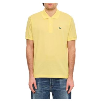 Lacoste Polo Shirts, male, Yellow, Size: XL Polo