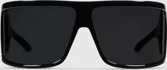 Gucci Mask Frame Sunglasses, Black