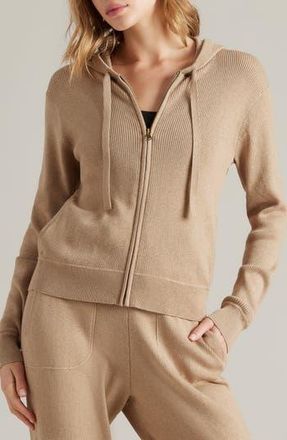 Rhone Daybreak Sweater Hoodie in Camel Heather at Nordstrom Rack, Size Xx-Large