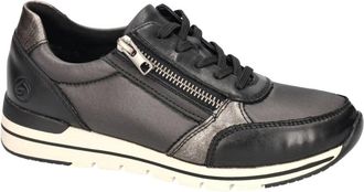 Remonte R6700-04 Sneaker - Dames - Sneakers - Zwart - 40 EU - Leer - Schoenen