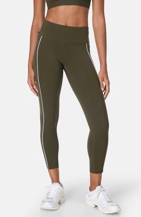 Sweaty Betty Power Ankle Pocket Leggings in Nori Green at Nordstrom, Size X-Small