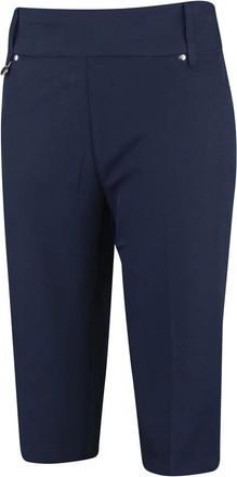 Island Green Dames/Dames Stretch Golfshorts (Donkere marine)