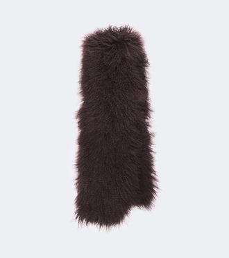 De La Vali Sciarpa Zeraphine in shearling