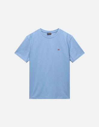 Napapijri Mens Napapijri Salis Flag T-Shirt - Blue - Size: 40