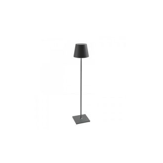 Zafferano L&aacute;mpara pie led gris oscuro regulable 150 cm poldina pro xxl