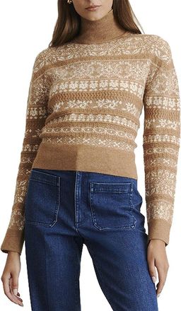 Tanya Taylor Mariah Wool & Cashmere-Blend Sweater