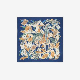 Burberry House of Cards Silk Scarf