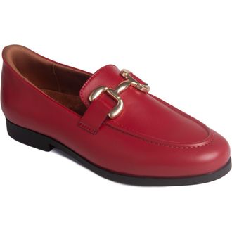 Marc Joseph New York Avery St. Hands Free Tech Bit Loafer in Red Napa Leather at Nordstrom Rack, Size 8.5