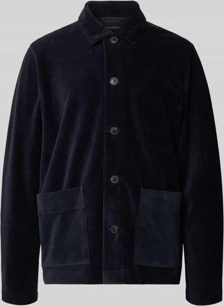 Marc O'Polo Regular Fit Hemd aus reiner Baumwolle in Marine, Größe XXXL