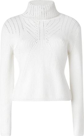 Genny Turtleneck Sweater - Dames - Coltruien - Wit - S - Truien & Vesten