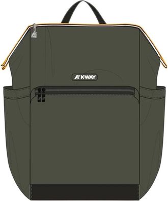 K-Way Uomo, Borse, Verde, Taglia unica, new