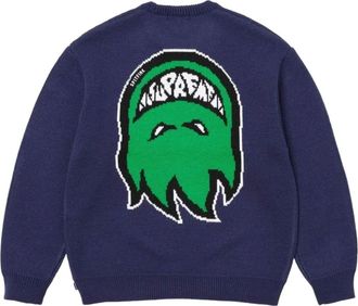 SUPREME x Spitfire SS26 Sweater Navy SUP-SS26-340-NVY