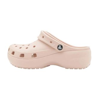 Crocs Klassieke Platform Klomp in Quartz - Dames - Klompen - Roze - 36 EU - Schoenen