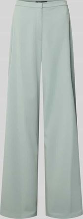 Swing Wide Leg Stoffhose mit elastischem Bund in Lind, Größe 34