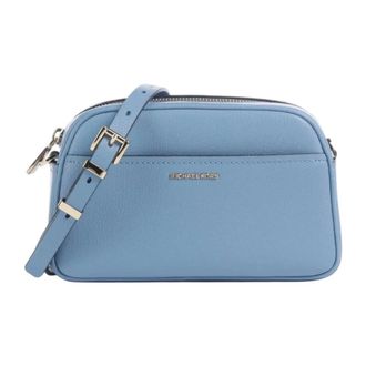 Michael Kors Tassen, Dames, Blauw, ONE Size, Leer, borse poliestere