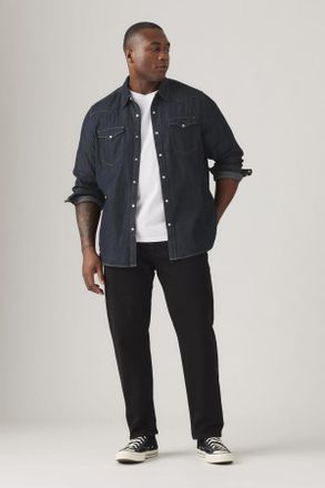 Levi's Vaqueros Taper 502 (tallas grandes) - Hombre - 40X32 - Negro / Native Cali