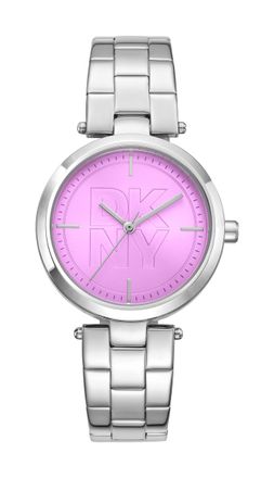 DKNY Womens 316L Stainless Steel Watches - Silver - One Size
