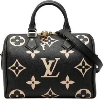Louis Vuitton Pre-owned Vintage Handtas - Dames - Vintage Handtas - Zwart - ONE Size - Leer - Vintage