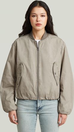 G-Star Padded Bomberjack - Beige - Dames