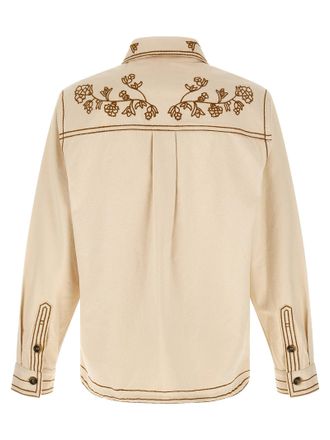 Isabel Marant Rudy Overshirt - Cream