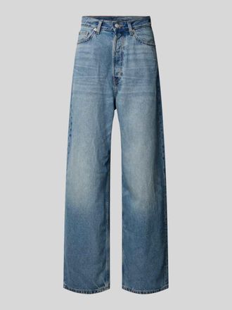 Weekday Baggy Jeans mit 5-Pocket-Design in Hellblau, Gr&ouml;&szlig;e 28/32