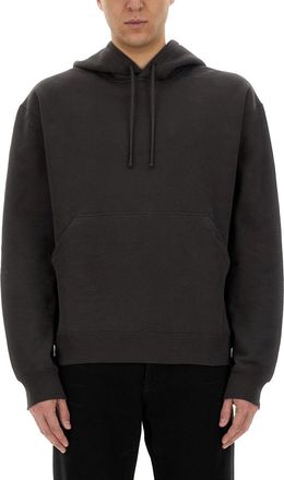 Saint Laurent Hooded Sweatshirt With Logo