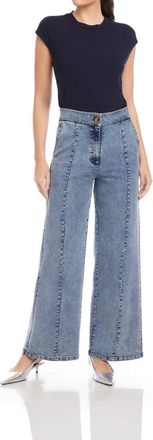 Fifteen Twenty Kristen Trouser In Denim