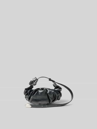 Diesel Shoulder Bag mit Raffungen in Black, Gr&ouml;&szlig;e 1