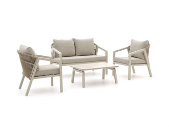 Forza Furniture Forza Iseo stoel-bank loungeset 4-delig