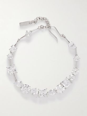 Completedworks Bracciale Rodiato Con Zirconia Cubica Delicate - Argento