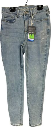 Eddie Bauer Womens Travex Voyager High Rise Skinny Jeans In Blue Haze