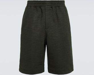 The Row Dovi cotton jersey shorts